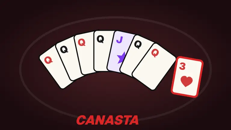 Canasta game art