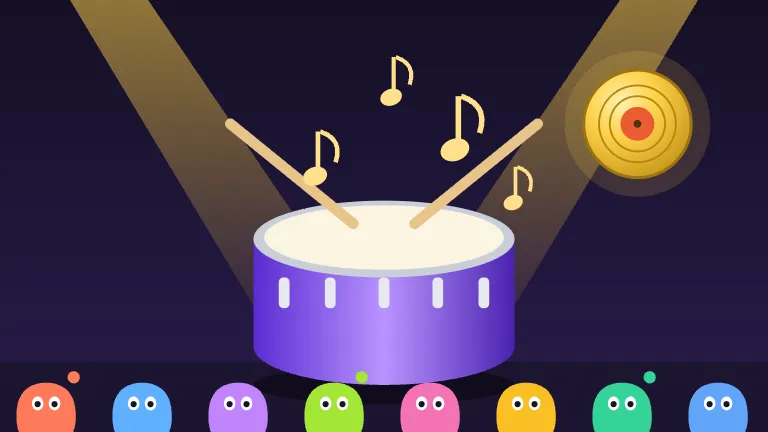 Drum Up game art