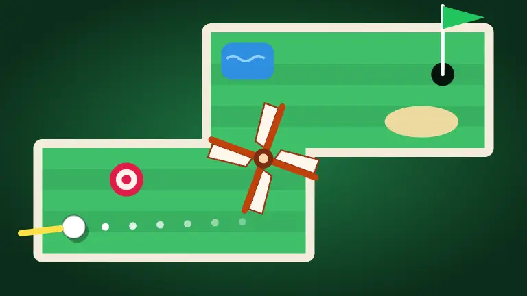 Mini Golf game art