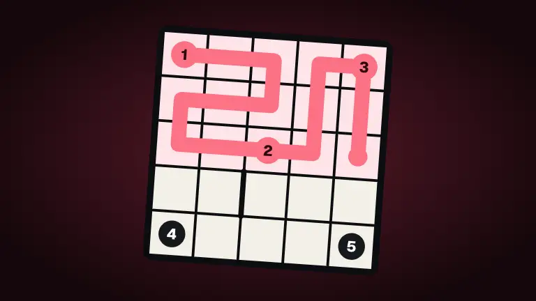 Number Path game art