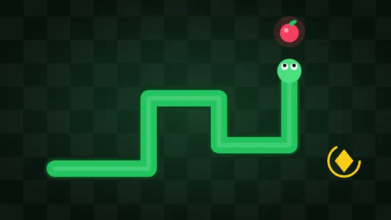 Snake game art