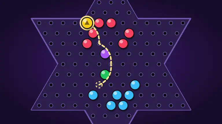 Star Checkers game art