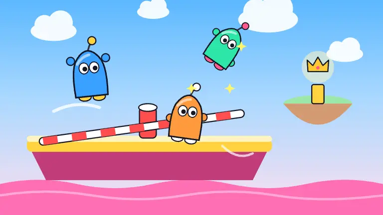 Wobble Dash game art