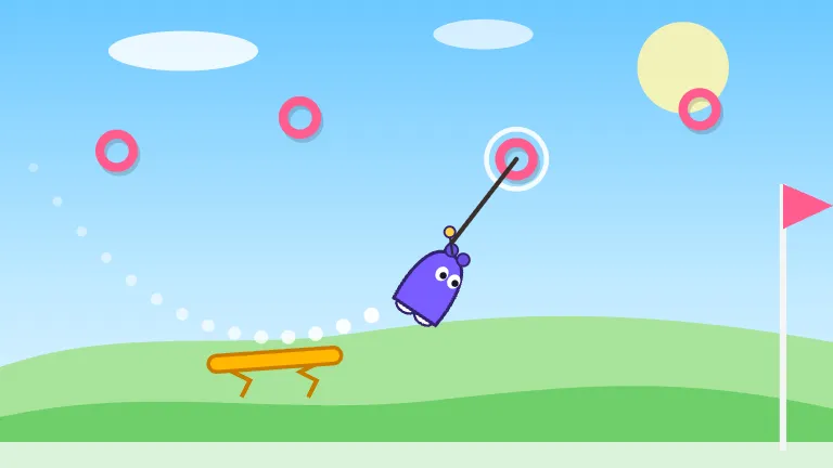 Swoopline game art